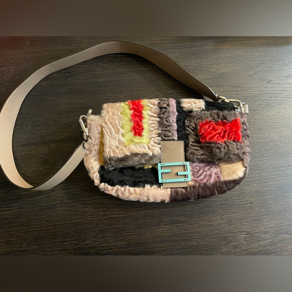 Multi color rare Fendi purse